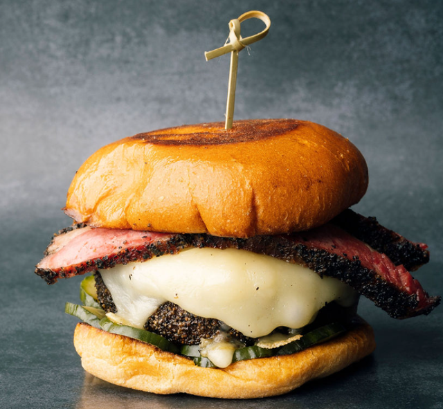 Soho Pastrami Burger.