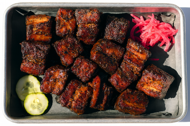 Pork Belly Burnt Ends Pound.