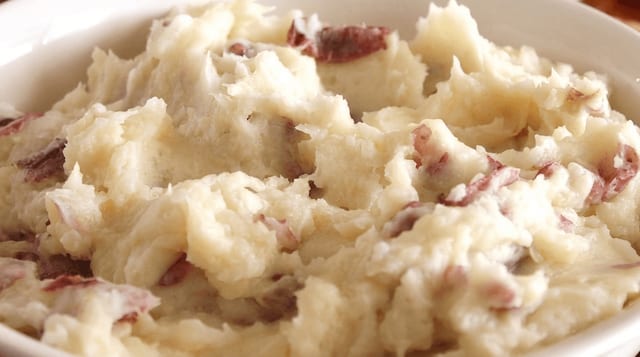 Parmesan Garlic Mashed Potatoes.